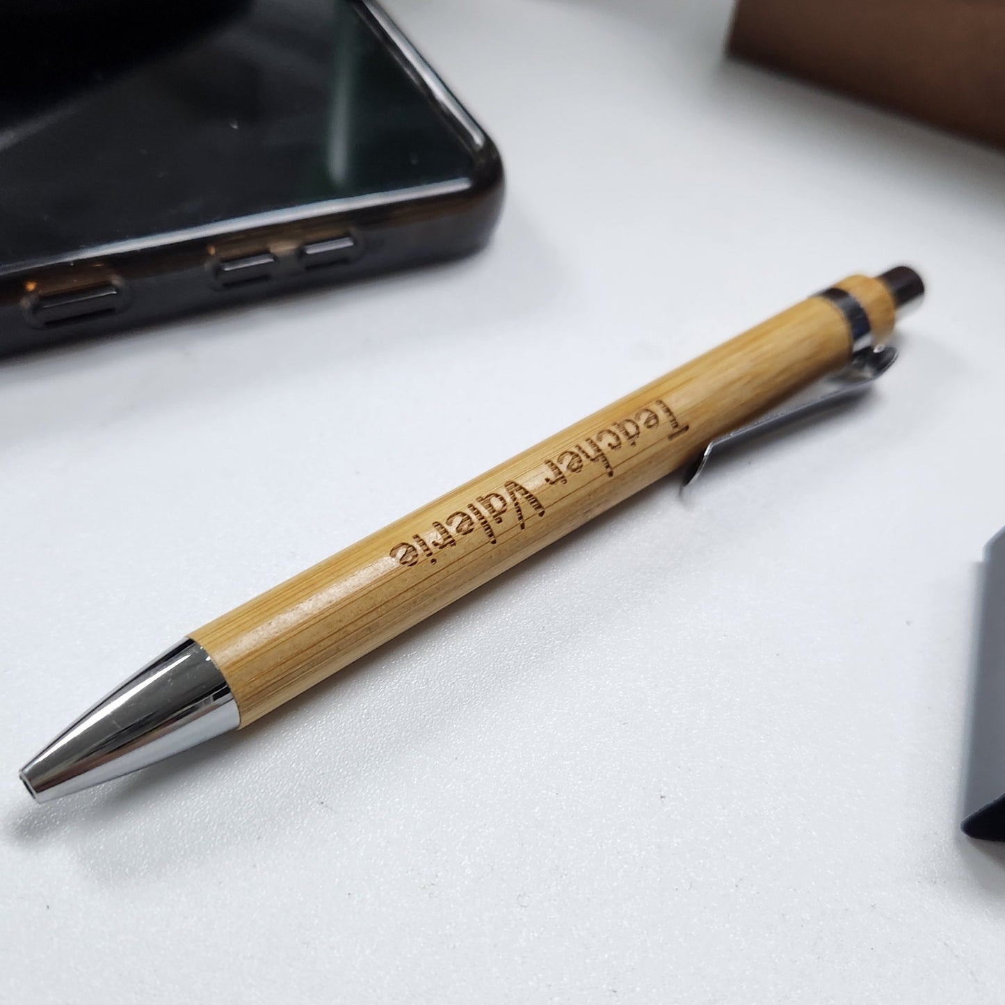 Engraved Bamboo Pens