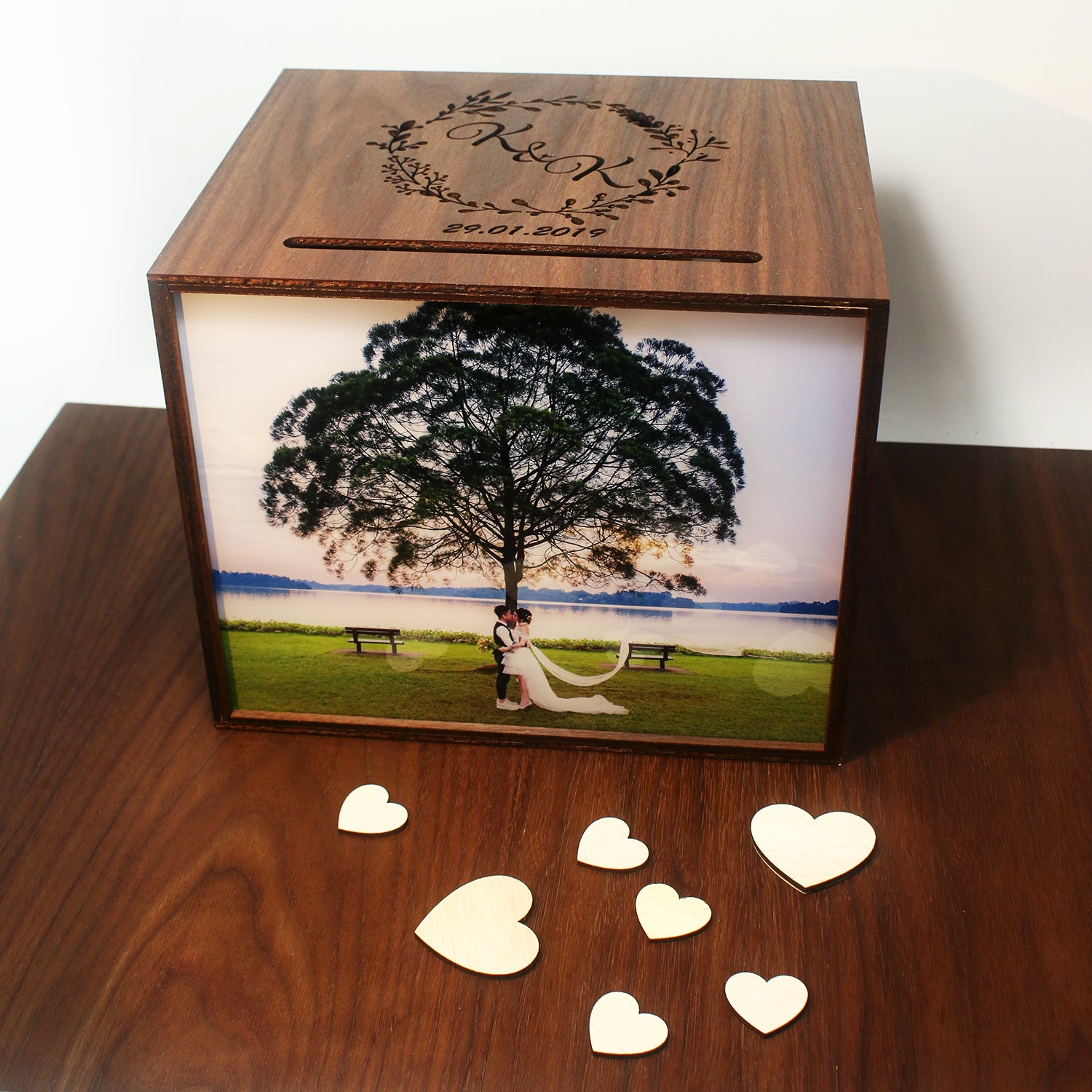 Wedding Angbao Box with Photo Print - Clik Clok