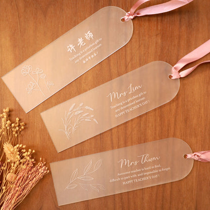 Engraved Custom Bookmarks